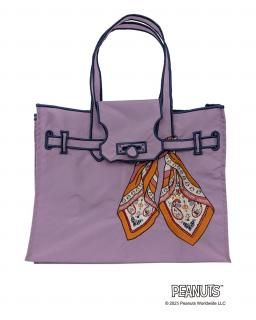 <img class='new_mark_img1' src='https://img.shop-pro.jp/img/new/icons14.gif' style='border:none;display:inline;margin:0px;padding:0px;width:auto;' />SNOOPY SCARF/ New Classical Eco Bag (S) PURPLE