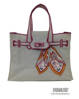 <img class='new_mark_img1' src='https://img.shop-pro.jp/img/new/icons14.gif' style='border:none;display:inline;margin:0px;padding:0px;width:auto;' />SNOOPY SCARF/ New Classical Eco Bag (S) L/GRAY