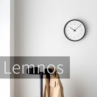 Lemnos Υ ݤ ʥ NEUT wall clock ˥塼  å ֥å (TL-KK22-09BK)