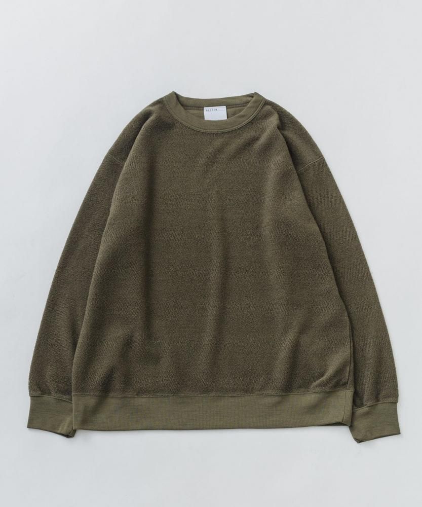 MERINO FLEECE CREW NECK PULLOVER