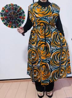 Kitenge ~ Sleeveless Dress