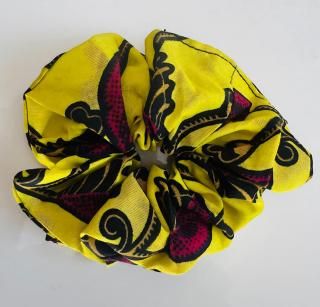 KItenge Hair Tie Yellow