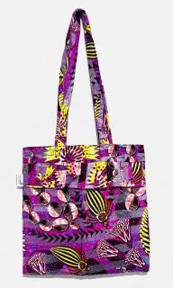 Kitenge ~ Tote Bag with Rouche 36 cm36 cm