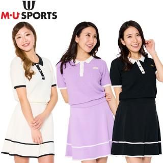 新品 MU SPORTS ミエコウエサコ ウール ニット ワンピース 40 M 中古 レディース ミエコウエサコ MIEKO UESAKO ワンピース 42(L