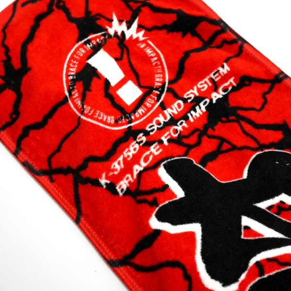 なとり 劇場 タオル ダークレッド RED SPIDER 