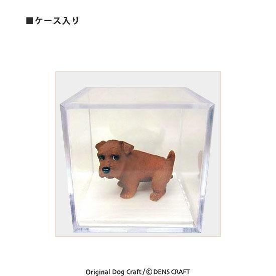 犬　DENS フィギュア　ボストンテリア　2種　新品 DENS CRAFT】Dog＠CUBEフィギュア「ウ○チング」ボストンテリア