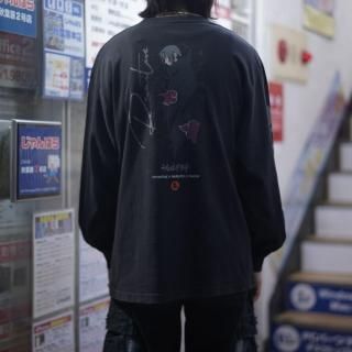"NARUTO - Uchiha Itachi / ϥ" Official Double Side Print L/S T-shirt