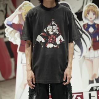 "Strawberry 100% / 100%" Double Side Print T-shirt