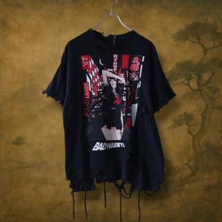 Remake"Demon Girl  Crush Custom" Print T-shirt