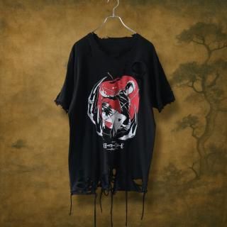 Remake"DEATH NOTE  Crush Custom" Print T-shirt