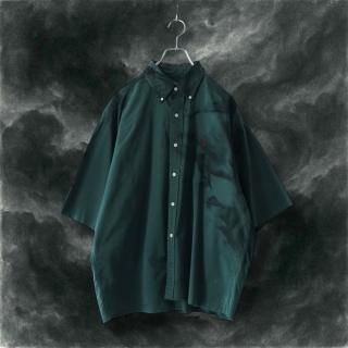 Remake"Japanese ink painting style" RalphLauren Green shirt