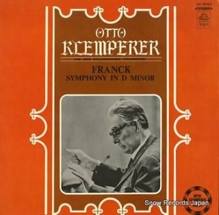 KLEMPERER, OTTO franck; symphony in d minor AA.8090