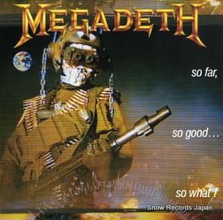 MEGADETH so far so good so what RP28-5579