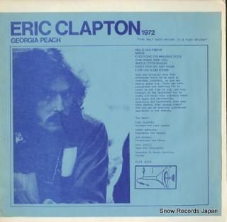 CLAPTON, ERIC georgia peach FLAT8223