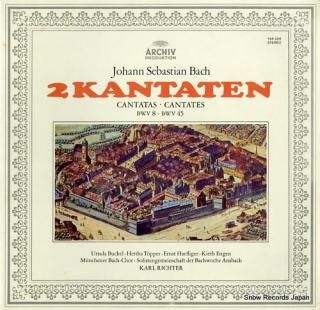 RICHTER, KARL bach; 2 cantatas bwv8, bwv45 198028