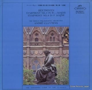 CLUYTENS, ANDRE beethoven; symphony no.4 & no.8 AA.5041