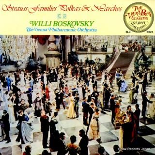 BOSKOVSKY, WILLI strauss families polkas and marches SLC6024