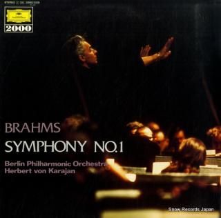 KARAJAN, HERBERT VON brahms; symphony no.1 20MG0328