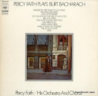 FAITH, PERCY percy faith plays burt bacharach SONX60156