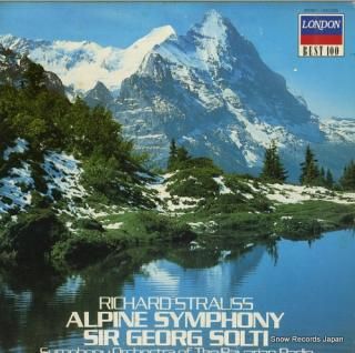SOLTI, GEORG strauss; an alpine symphony op.64 L20C-2028