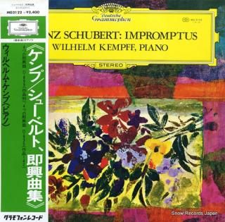 KEMPFF, WILHELM schubert; 4 impromptus MG2122