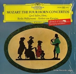 KARAJAN, HERBERT VON mozart; the four horn concertos 139038