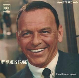 SINATRA, FRANK my name is frank YS-586-C