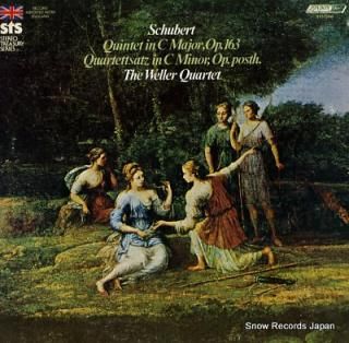 WELLER QUARTET, THE schubert; quintet in c major, op.163 STS15300