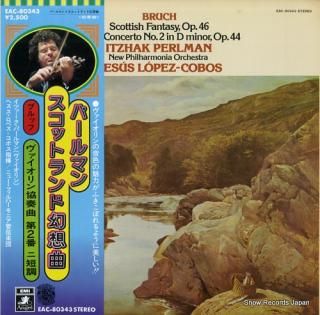 PERLMAN, ITZHAK bruch; scottish fantasy op.46 EAC-80343