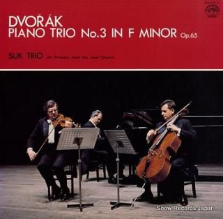 SUK TRIO dvorak; piano trio no.3 in f minor op.65 OW-7771-S