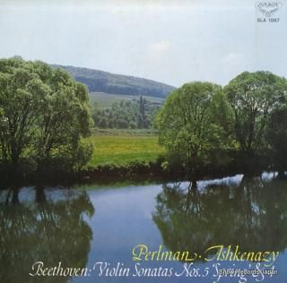 PERLMAN, ITZHAK / VLADIMIR ASHKENAZY beethoven; violin sonata no.4 & no.5 