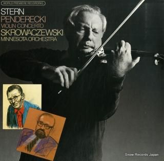 STERN, ISAAC penderecki; violin concerto 25AC683