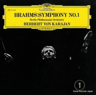 KARAJAN, HERBERT VON brahms; symphony no.1 MG2065