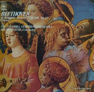 WALTER, BRUNO beethoven; symphony no.9 