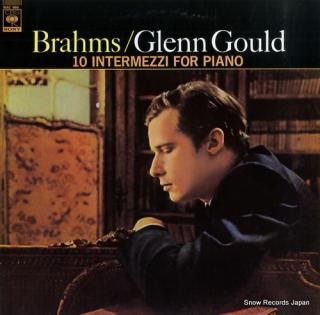 GOULD, GLENN brahms; 10 intermezzi for piano 18AC968