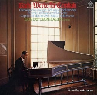 LEONHARDT, GUSTAV bach; werke fur cembalo SLA6275