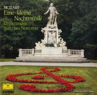 KARAJAN, HERBERT VON mozart; eine kleine nachtmusik 20MG0314