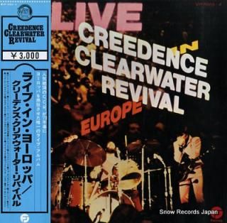 CREEDENCE CLEARWATER REVIVAL live in europe VIP-5063