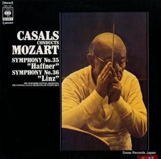 CASALS, PABLO mozart; symphony no.35 