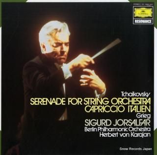KARAJAN, HERBERT VON tchaikovsky; serenade for string orchestra 15MG3037