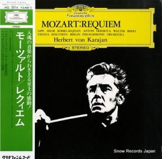KARAJAN, HERBERT VON mozart; requiem k. 626 MG-2014