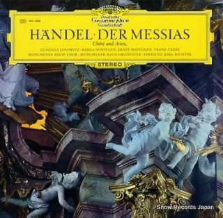 RICHTER, KARL handel; der messias chore und arien MG2208