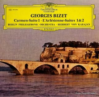 KARAJAN, HERBERT VON bizet; carmen-suite 1, l'arlesienne-suites 1 & 2 MG2294