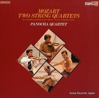 PANOCHA QUARTET mozart; two string quartets OF-7004-ND