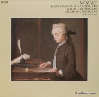 DEMUS, JORG mozart; piano sonatas no.11 & 10 FCCA872