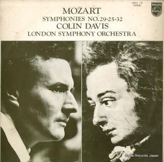 DAVIS, COLIN mozart; symphony no.29 - 25 - 32 SNCL-19