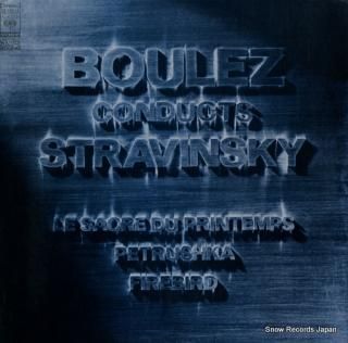 BOULEZ, PIERRE boulez conducts stravinsky SOCZ159-161