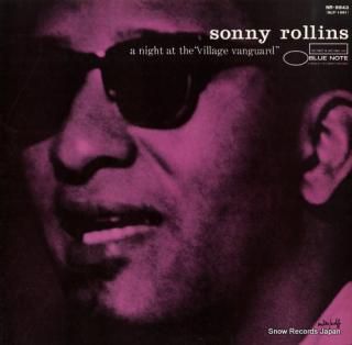 ROLLINS, SONNY a night at the village vanguard NR-8843