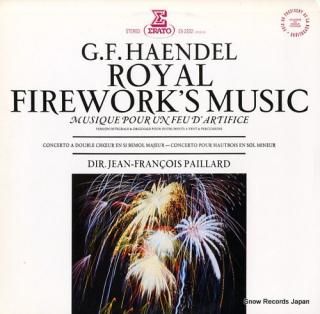 PAILLARD, JEAN-FRANCOIS haendel; royal firework's music EX-2332