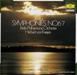 KARAJAN, HERBERT VON sibelius; symphonies no.6 & 7 15MG3078